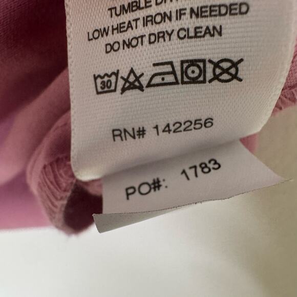 FIGS Casma 3-Pocket Scrub Top Chalk Pink XXS - Picture 8 of 8